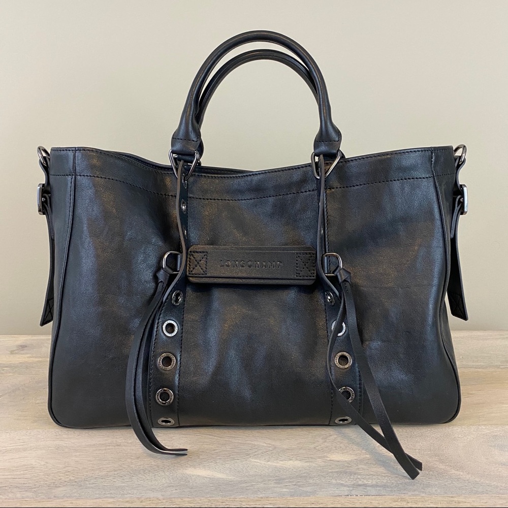 Longchamp 3D Tote Bag M, EUC!